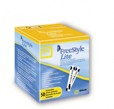 Teststreifen zur Blutzuckerbestimmung für das Freestyle Lite TS ohne Codierung 1 x 50st